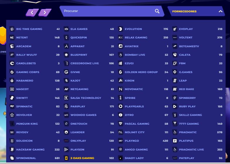 Explore jogos de duzentos fornecedores incluindo Evolution Pragmatic Play e NetEnt no Mr Pacho
